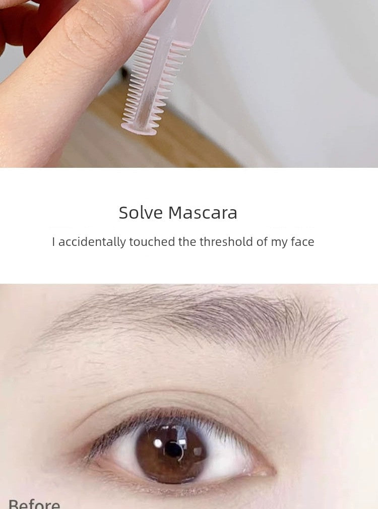 Eyelash Aid Mascara Painting Eyeliner Brush Baffle Three-in-One Makeup Tools Newbie Beginner Eye Makeup Board