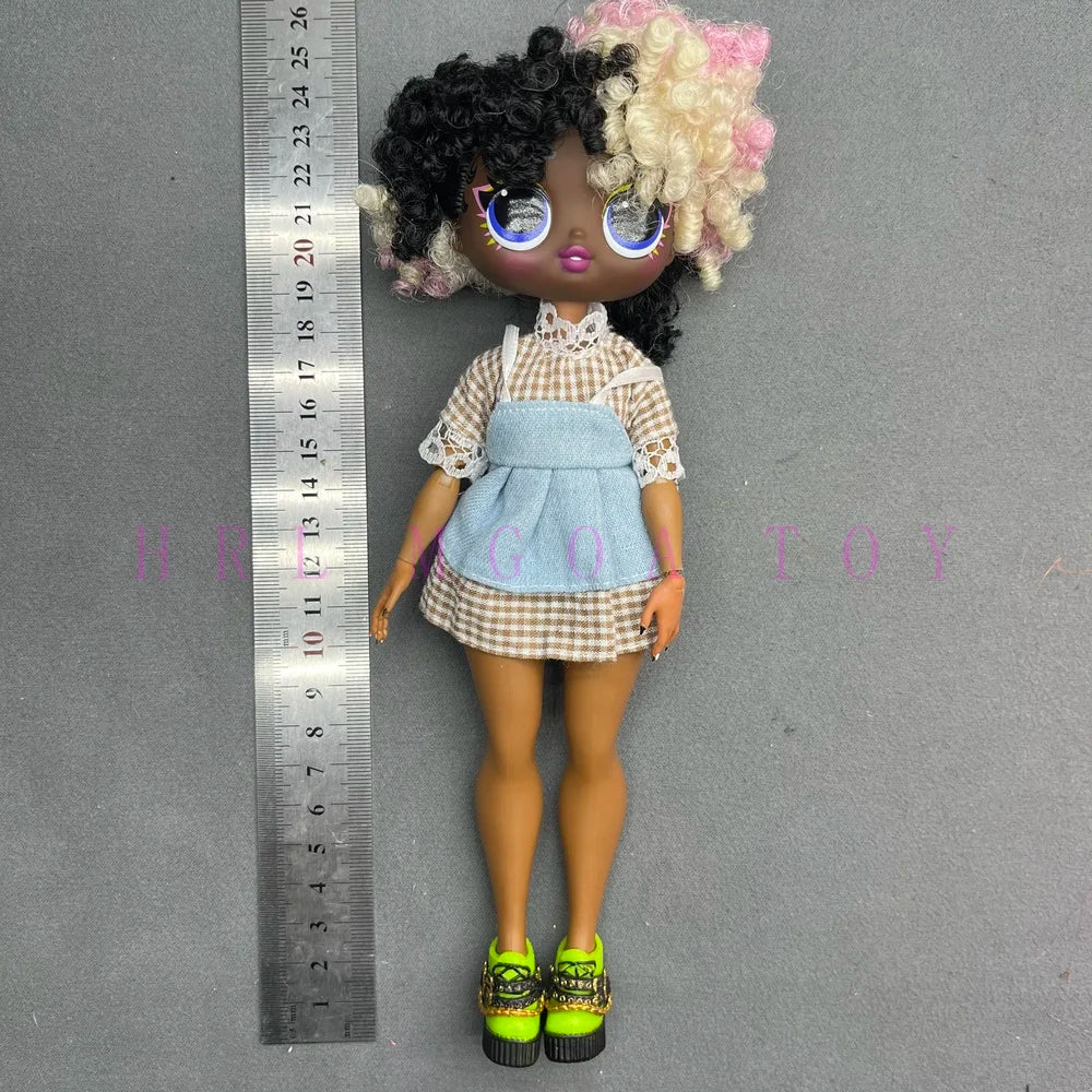 Original 24cm OMG multi-style big sister fashion dressup girl DIY holiday gift doll toy