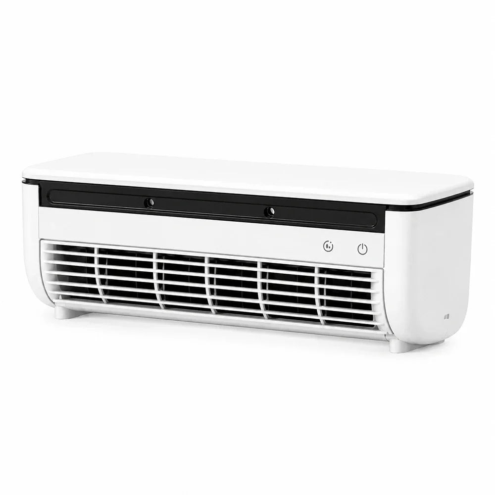 SIAHO Rechargeable Cooling Wall Fan Remote Control Large Wind Table Standing Air Circulator Household Kitchen Fan