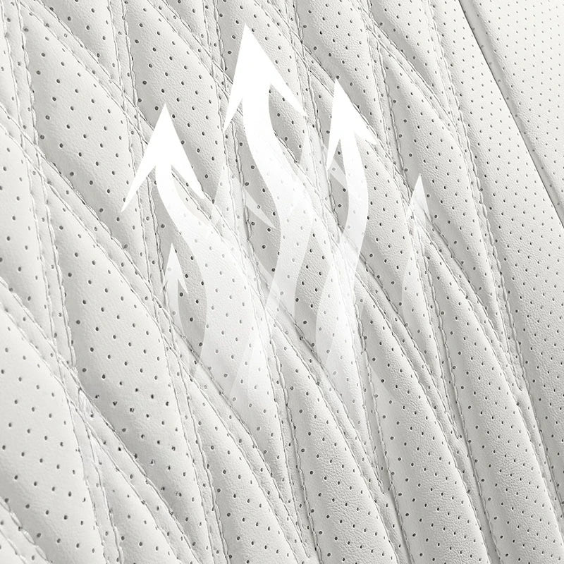 Single Front Car Seat Cover, Full-Wrap Design, Breathable Perforated PU Leather, Universal Fit for Most Sedans, Trucks & SUVs