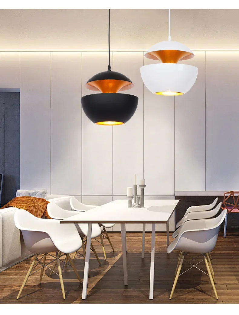 Nordic LED Chandeliers Pendant Light Home Indoor Decor Hanging Lighting Living Room Dining Room Bar Restaurant Lustre Suspension