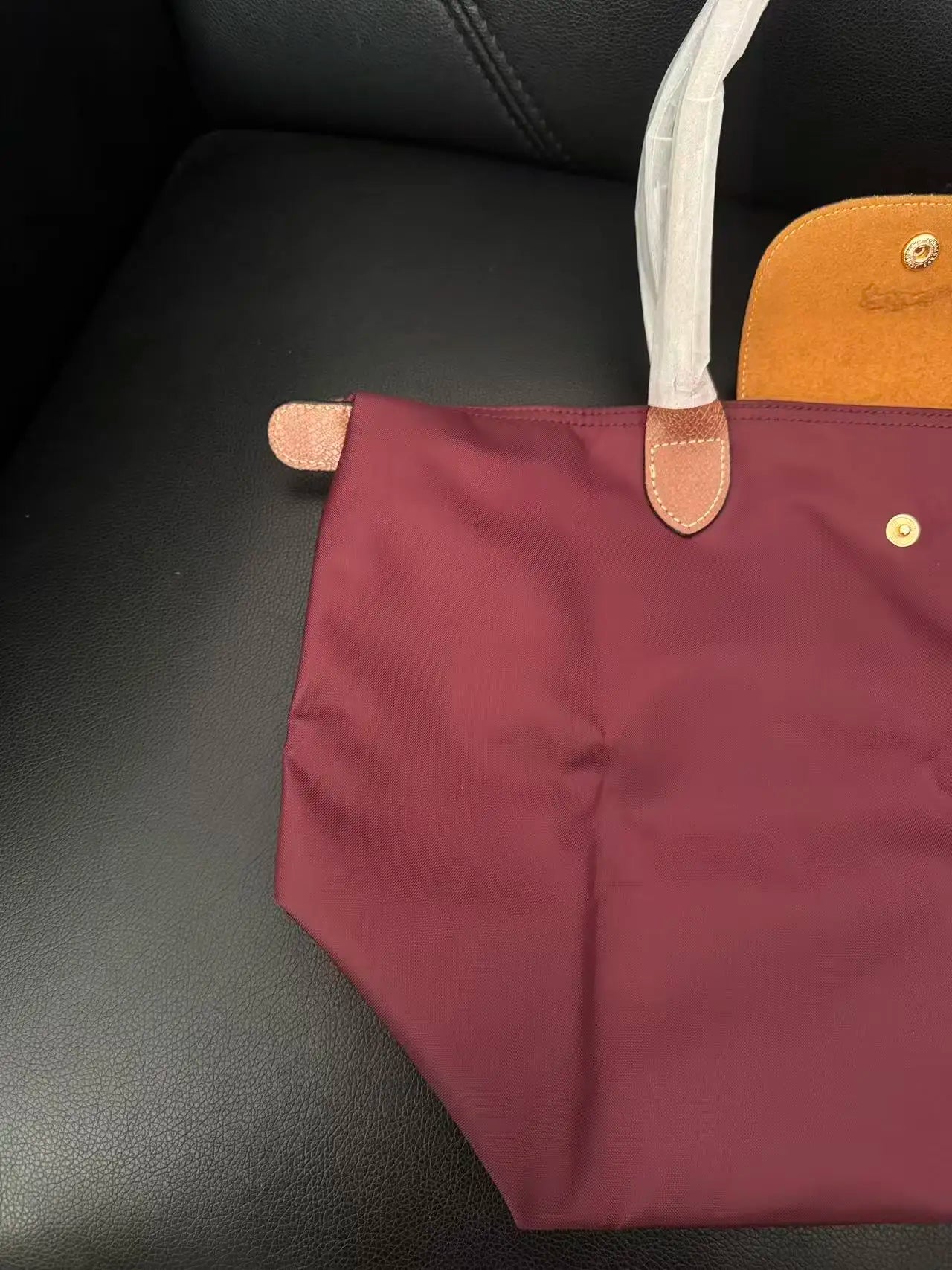 2026 femmes Y2K, sac à main en nylon écologique pliable, sac à bandoulière simple grande capacité Commuter bag