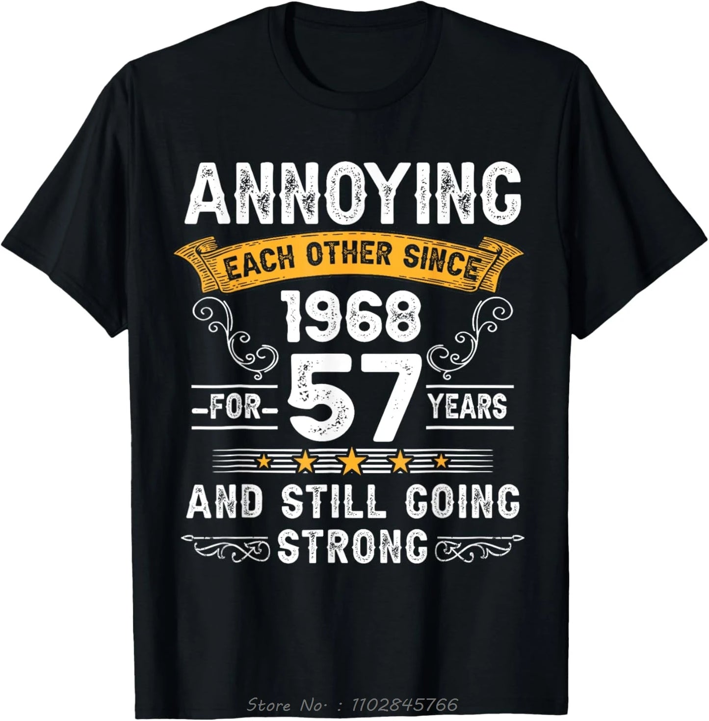 Legends Born In 1968 Oversized T-shirt Bday Men's Clothing On Demand Cotton Tshirt Ropa Hombre Fashion Fitness T Shirt Tops