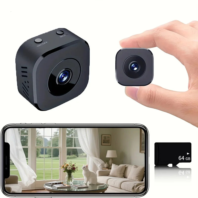 Xiaomi 6K Mini Security Camera Wireless 2.4G WiFi Monitoring Security Protection Remote Night Vision Surveillance Smart Home New