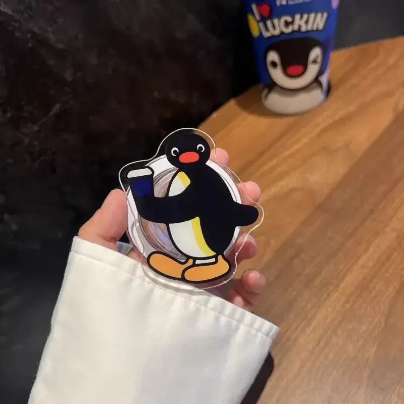Folding Phone Stand Cartoon Magnetic Phone Holder Desktop for Magsafe iPhone 17 16 15 14 13 For Magnetic Phone Case Accessories