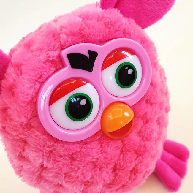 Cute Kawaii Electronic Interactive Bird Phoebe Firbi Pets Fuby Owl Recording Talking Smart Cartoon Plush Toy Christmas Gift Kids