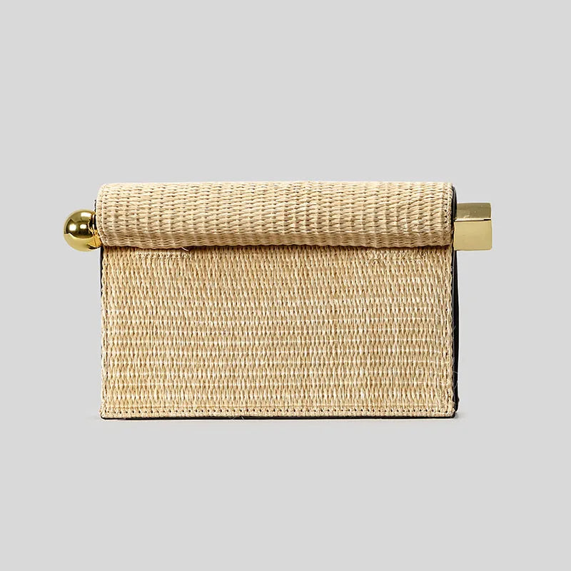 Luxury Designer Handbag for Women New Fashion Take-out Clutch with Metal Dreses Purses Prom Bag for Ladies Crossbody Bag