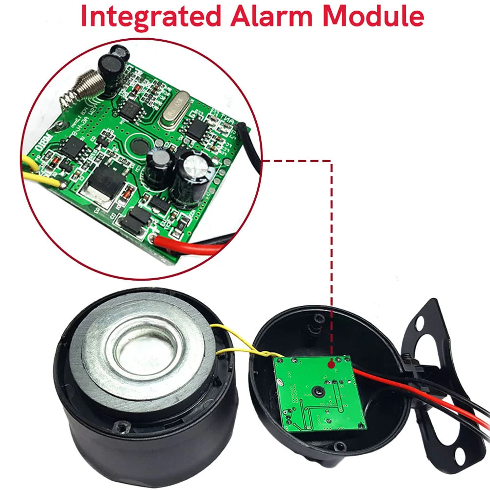 Universal 12V Car Alarm System 1 Way Vehicle Burglar Alarm Siren Security Protection With 2 Remote Control Car Motorcycle Truck