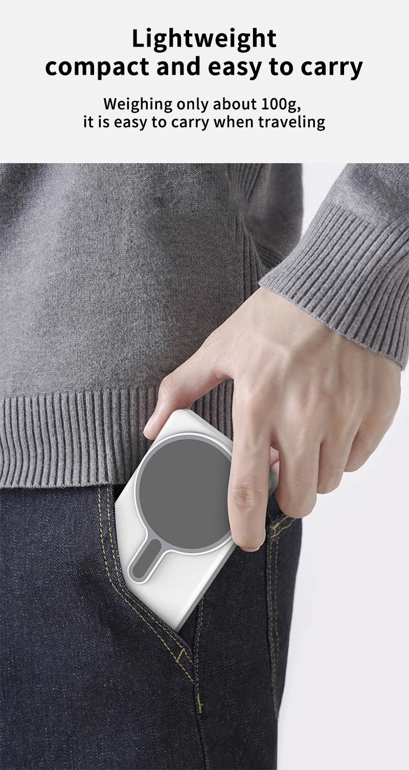 Mobile phone magnetic projection device, rear - high - definition self - shooting, wireless projection is extremely convenient