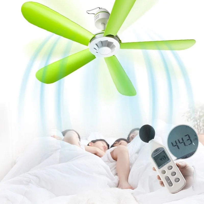 220V AU/EU/UK Silent 5 Leaves Ceiling Canopy fan with 1.8m switch Hanging Fan for Camping Bed Dormitory Tent  celling fan