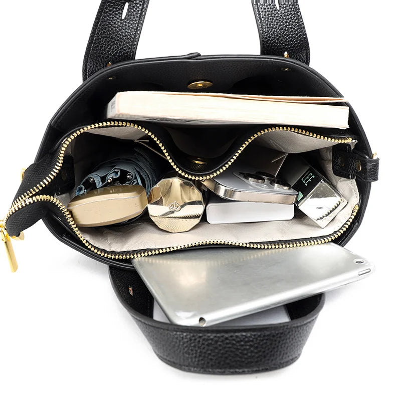 100% Genuine Leather Handbags for Women Fashion Small Shoulder Bag Ladies Cowhide Crossbody Bag Luxury Messenger Bags Designer