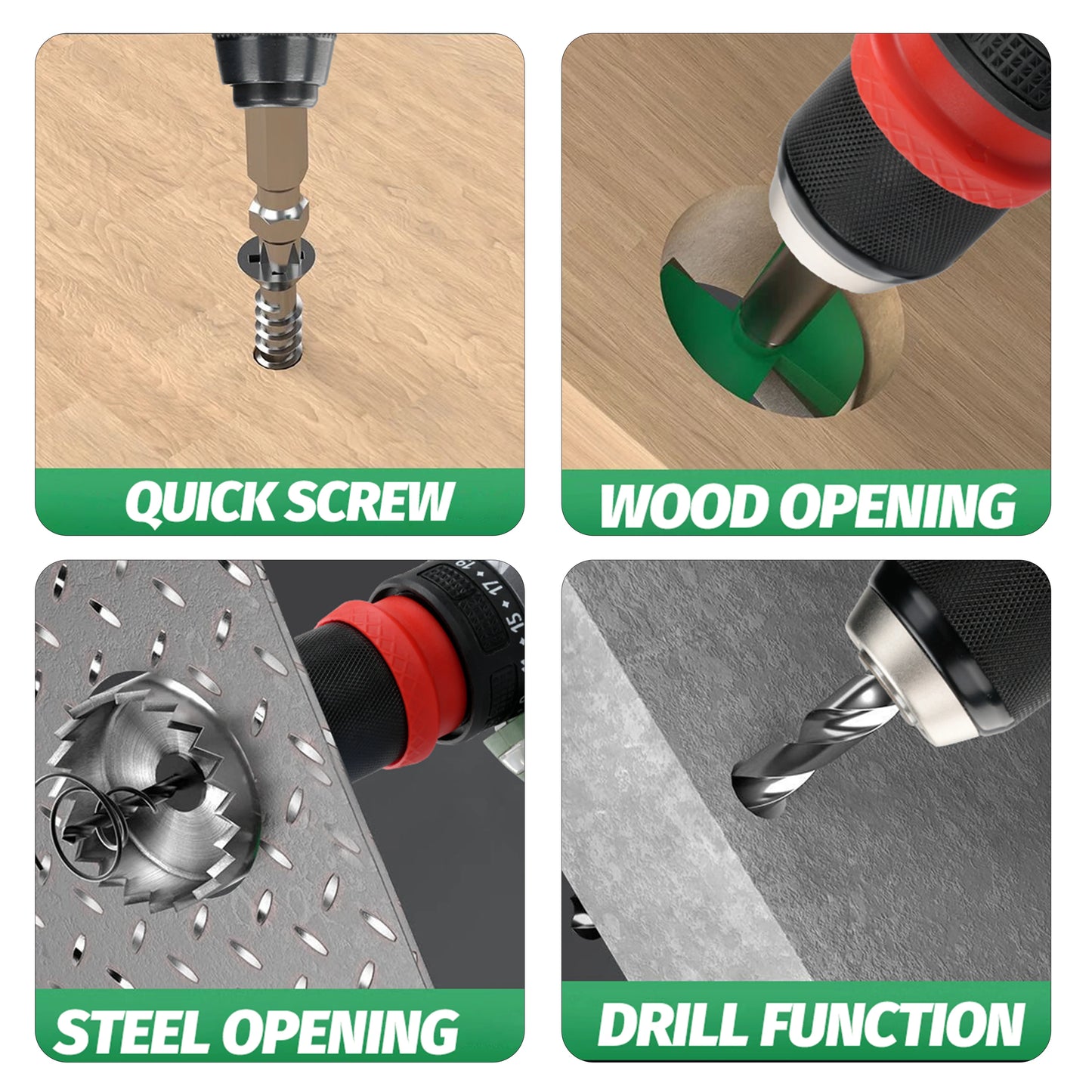 LYUWO Brushless Cordless Electric Screwdriver Kit with Fast-Charging Battery,LED Work Light&Ergonomic Grip(Drill/Driver 2-in-1)