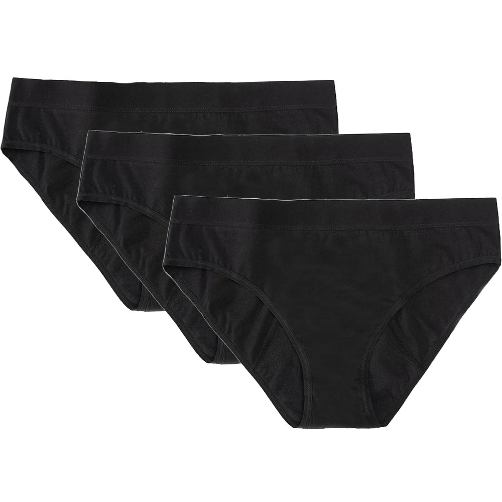 3PCS/Lot Girls Cotton Menstrual Panties For Teenager Printing Fabric Underwear 4-Layers Medium Flow Absorption Panties for Girls