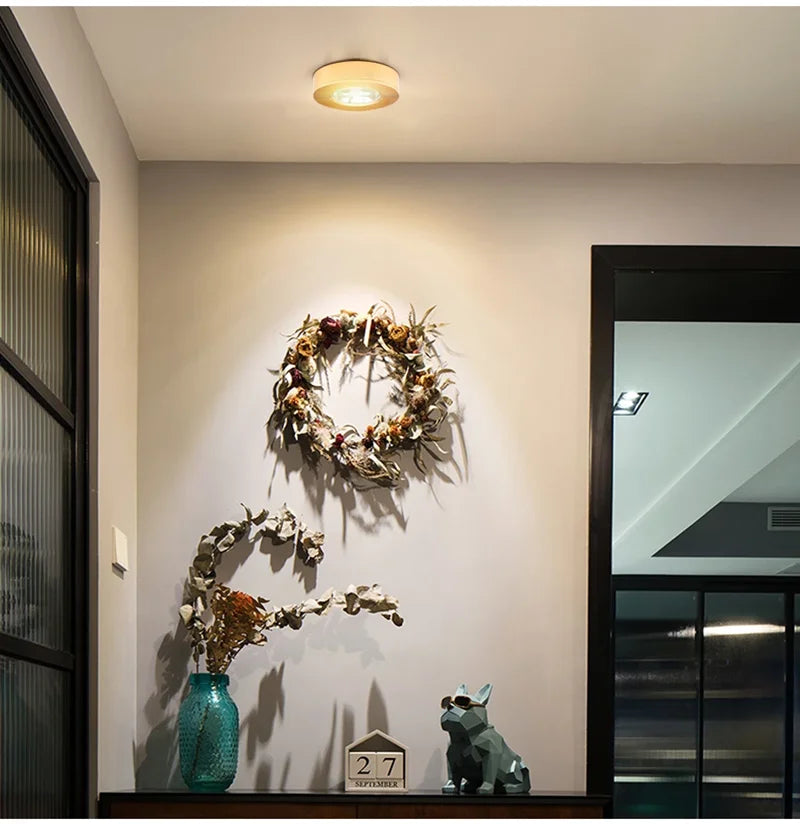 Surface Mounted Ultra-thin LED Downlight 110V-230V 7W9W12W15W18W20W CRI98 Anti-Glare Ceiling Lamp COB Spotlights Indoor Lighting