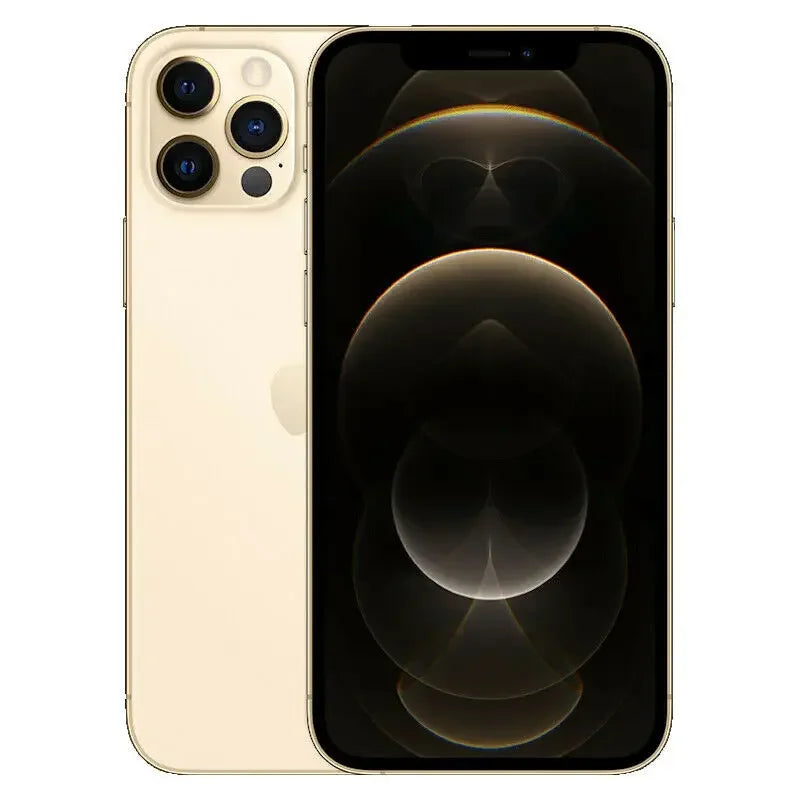 100% Original iPhone 12 Pro 6.1" & 6.7" iPhone 12 Pro Max Smartphone Unlocked 128GB/256GB ROM IOS A14 Face ID 5G Cellphone