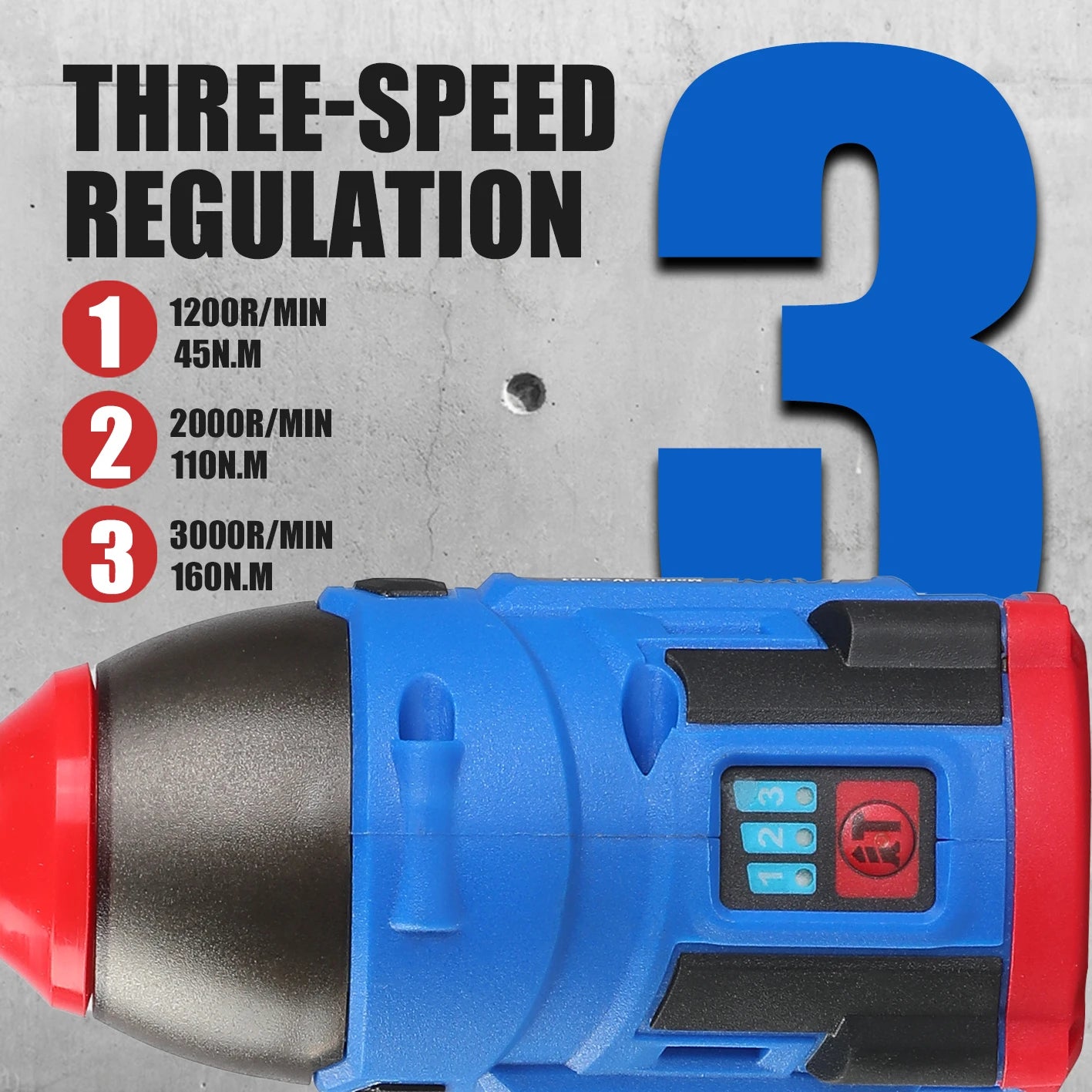 LYUWO 16V Electric Drill Screwdriver 160N.m impact Driver cordless drill Household Multifunction Hit Power Tools