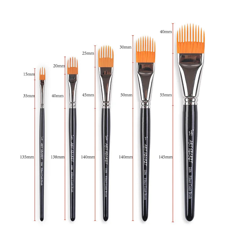 High Quality Face Body Paint Brushes Sky Blue Artist Watercolor Painting Makeup Brush Set For Kids