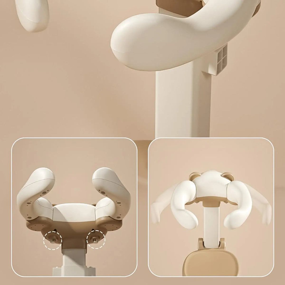 Adjustable Baby Shower Stand Detachable Infant Bath Support With Non Slip Base Toddler Bathing Helper For Baby Body Washing Home