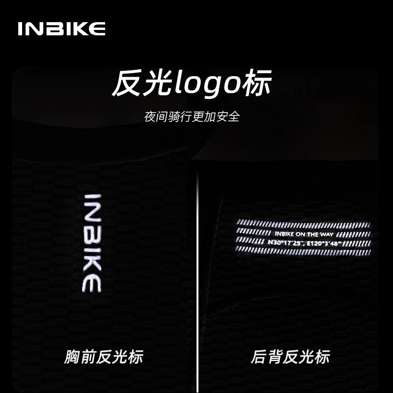 INBIKE Cycling Undershirt Men Long Sleeve Bike Base First Layer Quick Dry Breathable Bicycle Tops Clothing Lightweight MTB Shirt