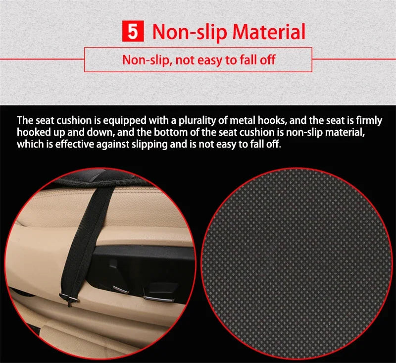 EAFC 12V Car Heating Cushion Heated Seat Pad Heater Winter Warmer Seat Winter seat Protector Auto Seat Cushion Pad Winter Mat