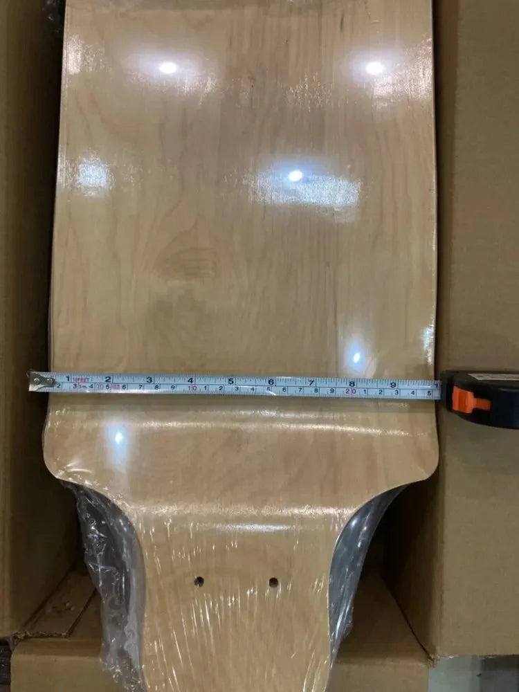 Drop Down Skateboard, Long Board Deck, Maple Board, DIY Skate Board, Parts Supply, 101cm Deck, 9-Tier Longboard