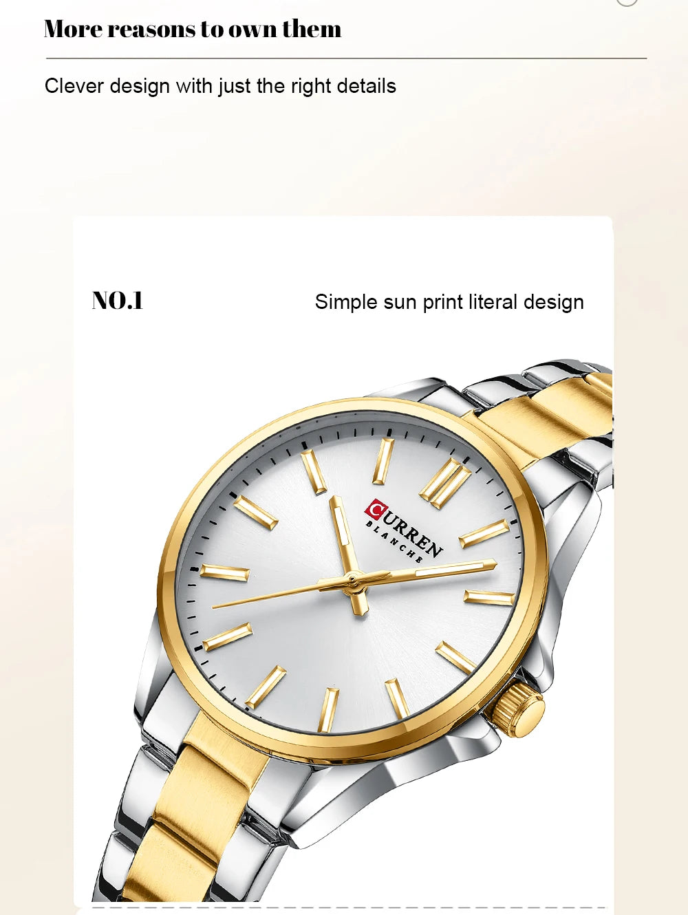 CURREN Exquisite Minimalist Women Watch Luxury Fashion Stain Steel Ladies Waterproof Quartz Wristwatch Rose Gold Female Clock