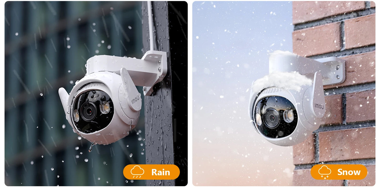IMOU Cruiser 2 3/5MP Outdoor PTZ WiFi Camera IP66 Weatherproof Camera Two Way Talk Colorful Night Vision Human Vehicle Detection
