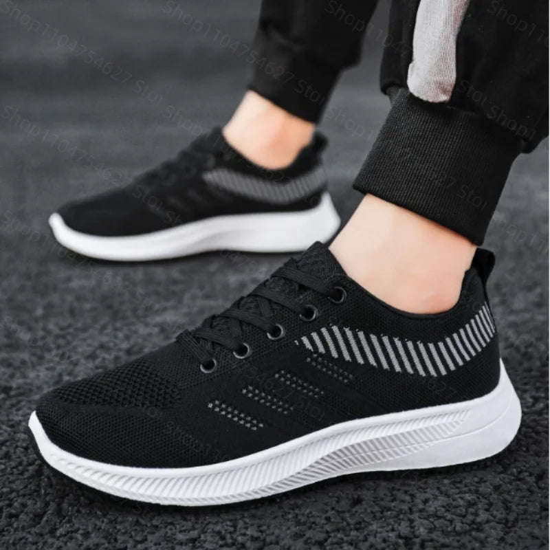 New wear-resistant thickened casual shoes for men, fashion sports shoes, breathable tennis, outdoor walking training tennis
