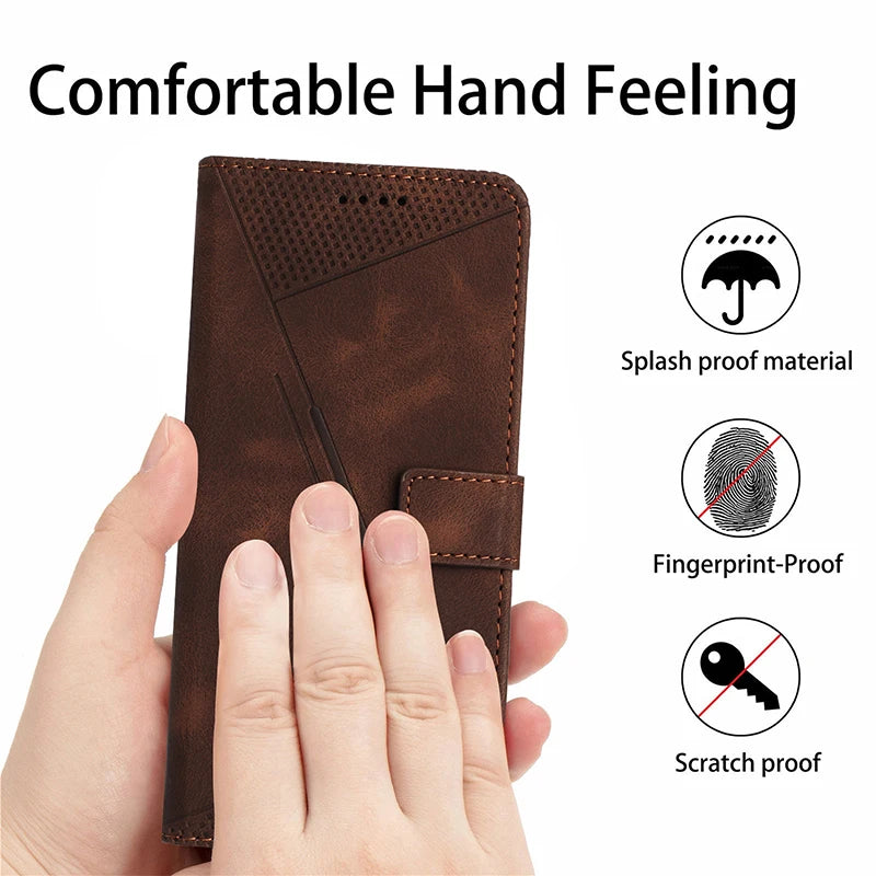 Stand Flip Wallet Case for Xiaomi Redmi 14C 13C 13R 12C 12 13 4G 5G 10 2022 11a 10C 10A 9C 9A 8A 7 8 6A Leather Protect Cover