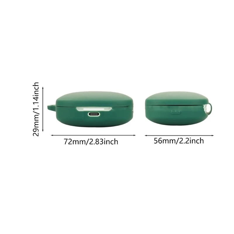 Soft Earphone Protective Case For Redmi Buds 6 Wireless Earphone Silicone Housing Shell Skin Shockproof And Dustproof Sleeve