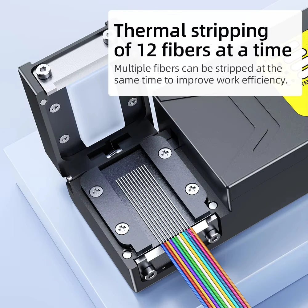 U9 Heated Thermal Stripper Pliers Optical Fiber Cable Stripping Tool Ribbon Slitter for Cable Fusion Work