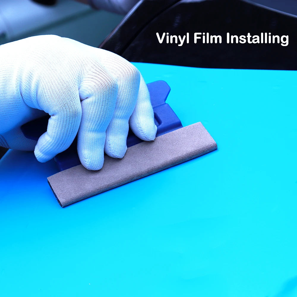 5PCS Thickened Suede Felt Squeegee Vinyl Applicator Window Film Tinting Car Wrap Stickers Install Tool No Scratch Protect Buffer
