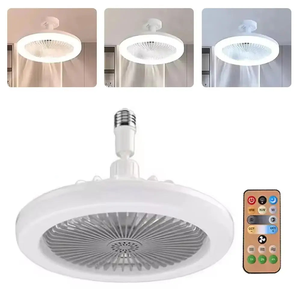 Aromatherapy Fan Lamp Bedroom Light Ceiling Light Silent Electric Fan Pendant Light LED Study And Dining Room Lighting