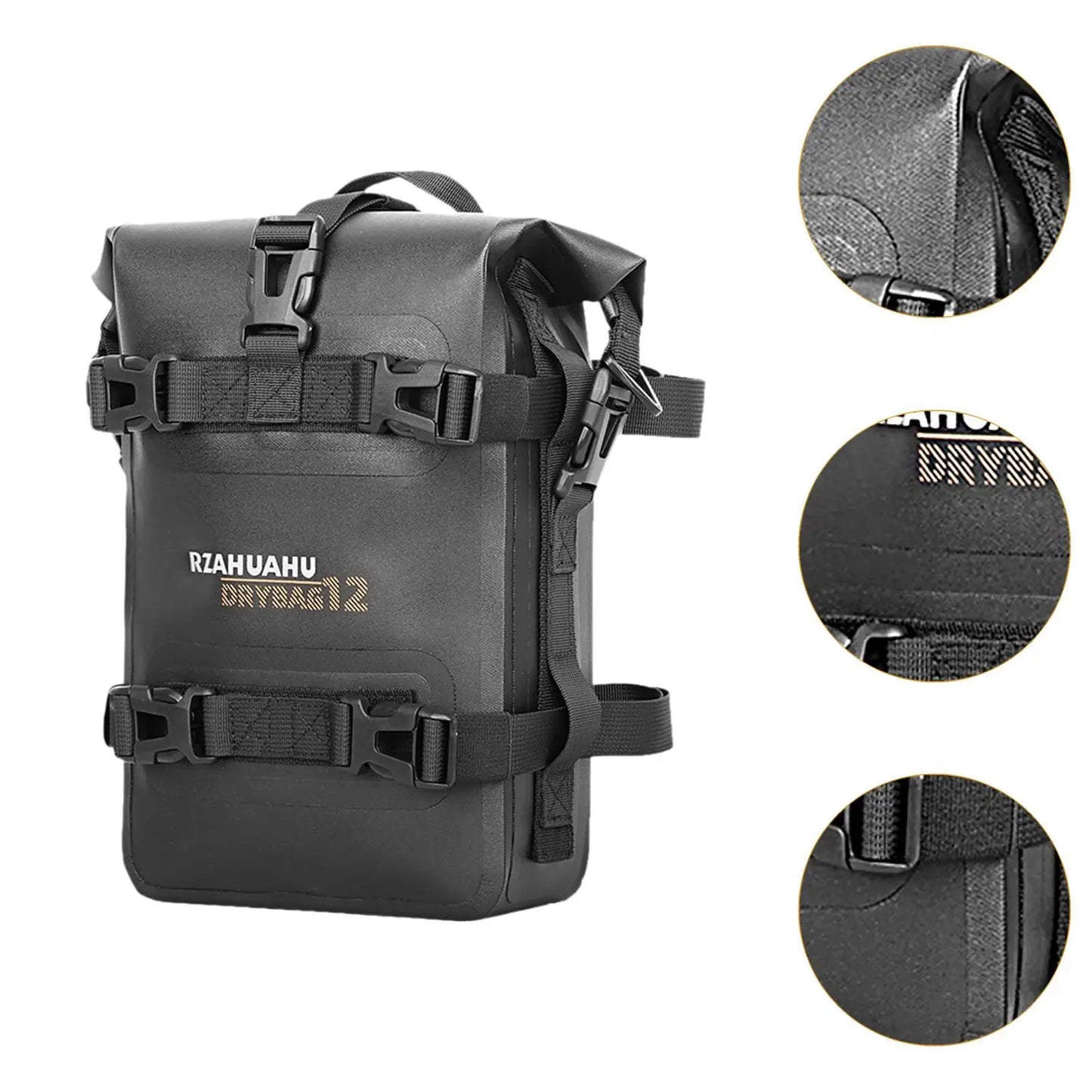 Motorcycle Luggage Bag 4L Motor Accessories Sissy Bar Bag Motorbike Side Bag