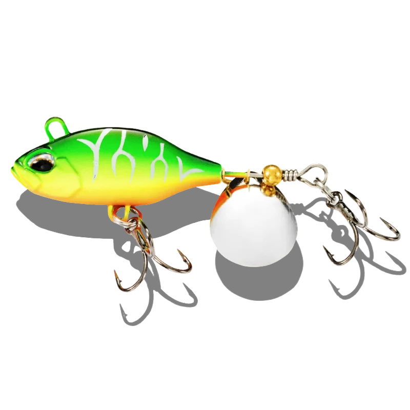 Realis Spin Vib Lure 12/16/19/23g Sinking Metal VIB Chatterbait Power Tail Vibration Sequins Duo Bait Trout Perch Fishing tackle