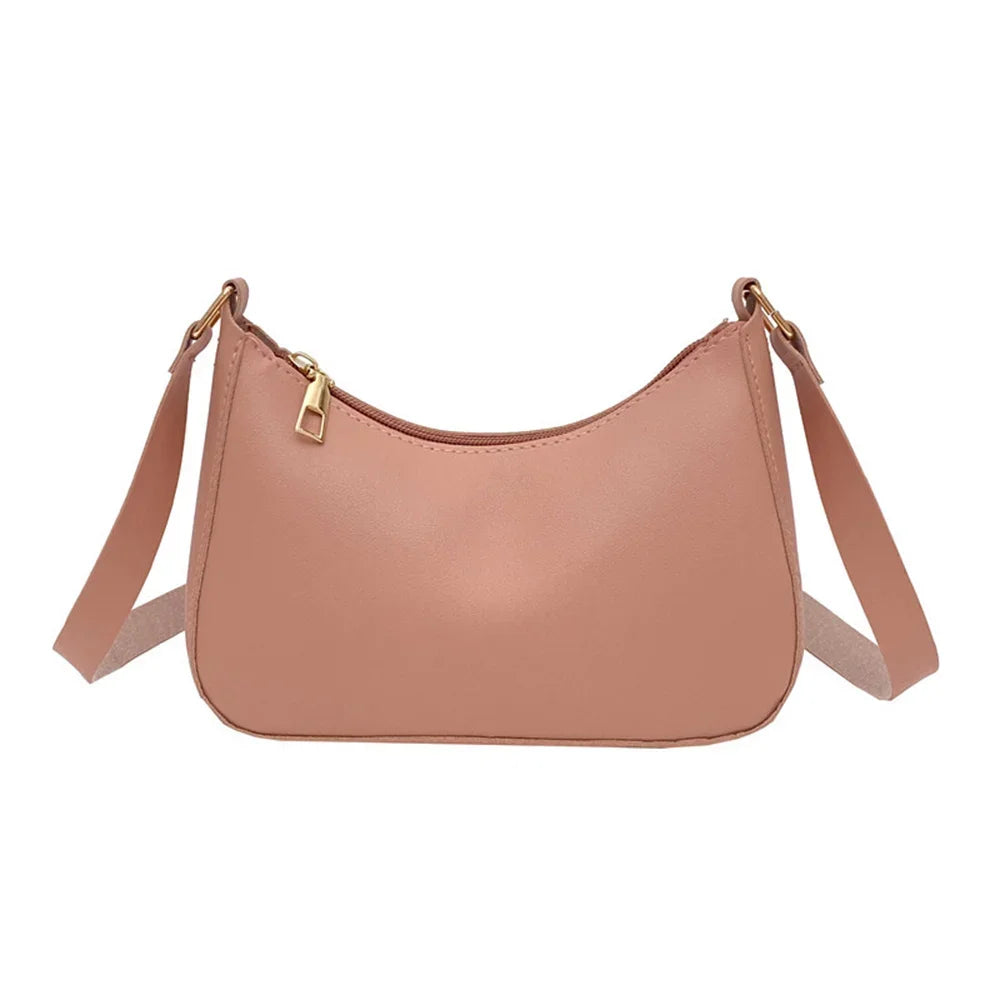 2022 Women's Bag Women's Fashion Handbags Freeshiping Low Price Retro Designer Luxury Bag Solid Color PU Leather Shoulder Bags