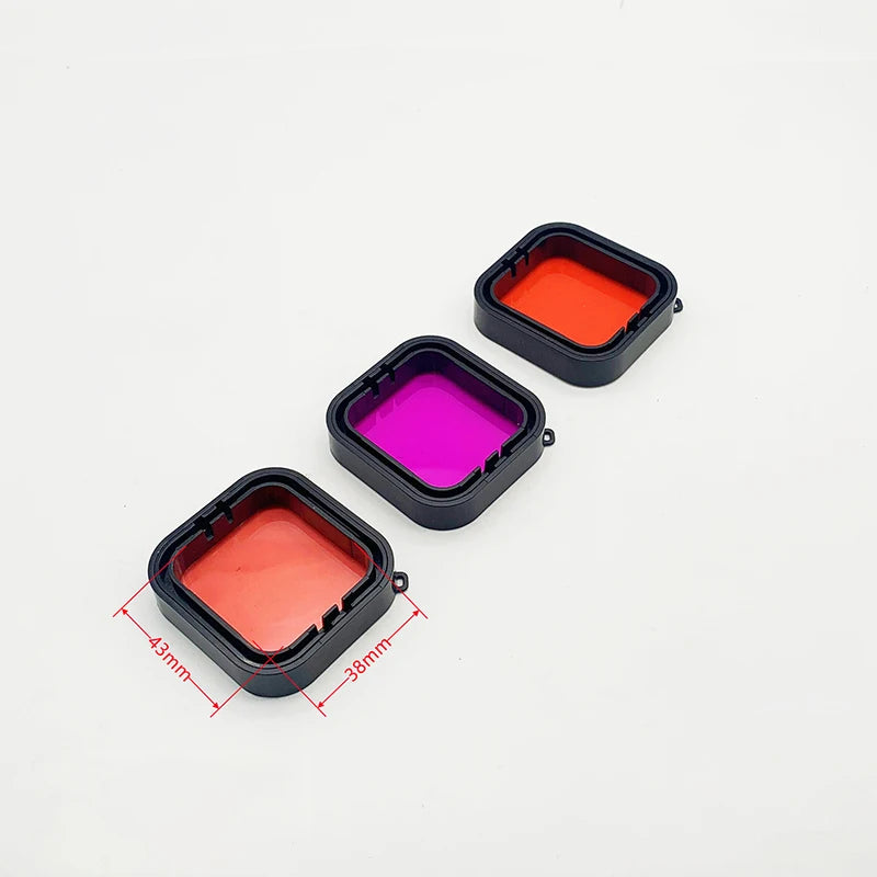 Hero 5/6/7 Diving Filter Waterproof Housing Underwater Filter Lens Filters For GoPro Hero 7 6 5 Action Camera Accessories