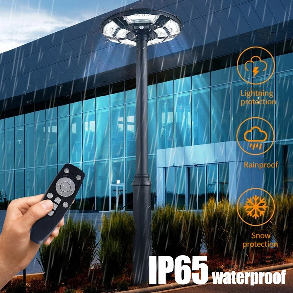 Portable Solar Floor Lights Motion Sensor Solar Garden light Solar Street Lamp Outdoor Emergency Waterproof for Parking Yard