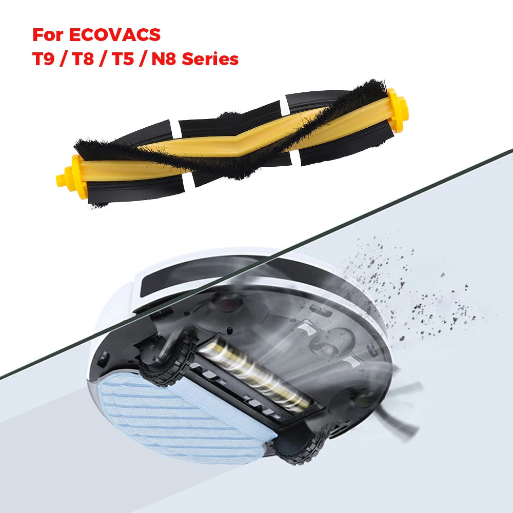 Main Roller Brush For Ecovacs OZMO 920 950 T5 T8 T8 Max T8 AIVI T9 N7 N8 Pro Yeedi 2 Hybrid Robot Vacuum Cleaner Spare Parts