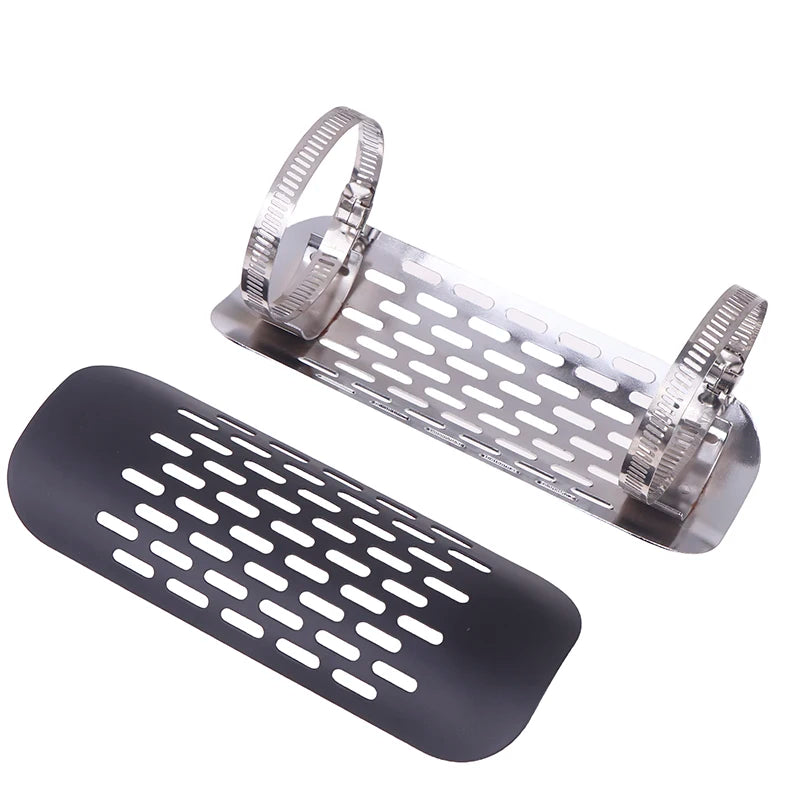 1PC Universal Motorcycle Exhaust Pipe Heat Shield Cover Muffler Protector Guard Moto Accessories Fit For Motorcycle