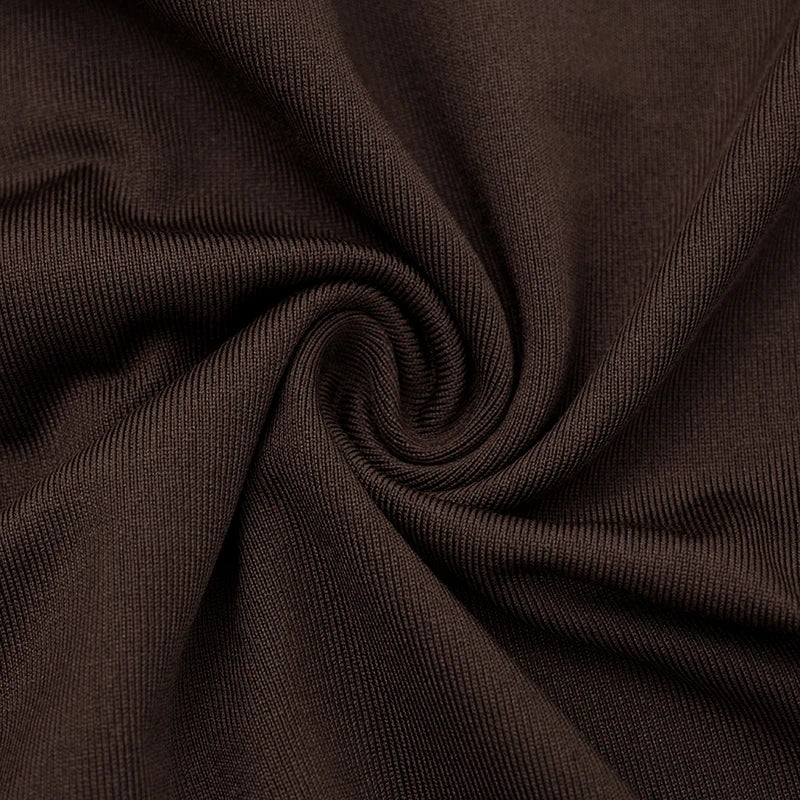 CUTENOVA Women'S Fall/Winter New Arrival Sexy Solid-Color Bodycon Gathered Ribbon Long-Sleeve Bodycon Chic Streetwear Dress