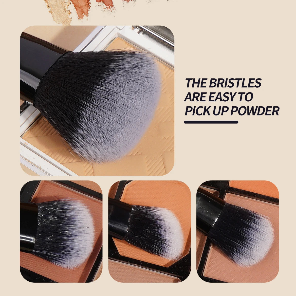 Professional Makeup Brush Set 30pcs Foundation Concealers Eye Shadows Powder Blush Blending Brushes Beauty Tools with Bag Kit