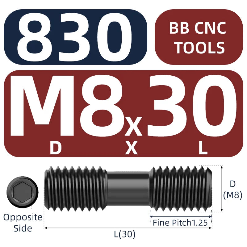 BB MCS Screw CNC Lathe Turning Clamp Tools Parts CTM510 CTM513 CTM515 CTM613