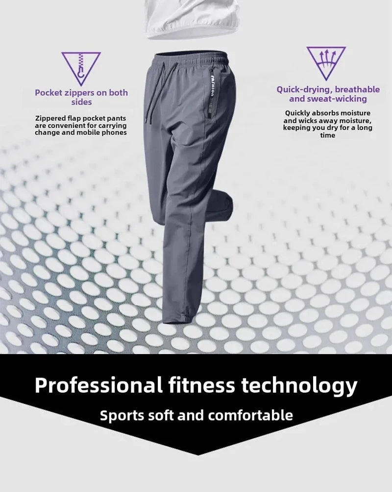 Men's Fall Running Tracksuit Casual Outdoor Quick-Dry Running Clothes for Autumn Spring Ideal Gym Track Field Sports Training