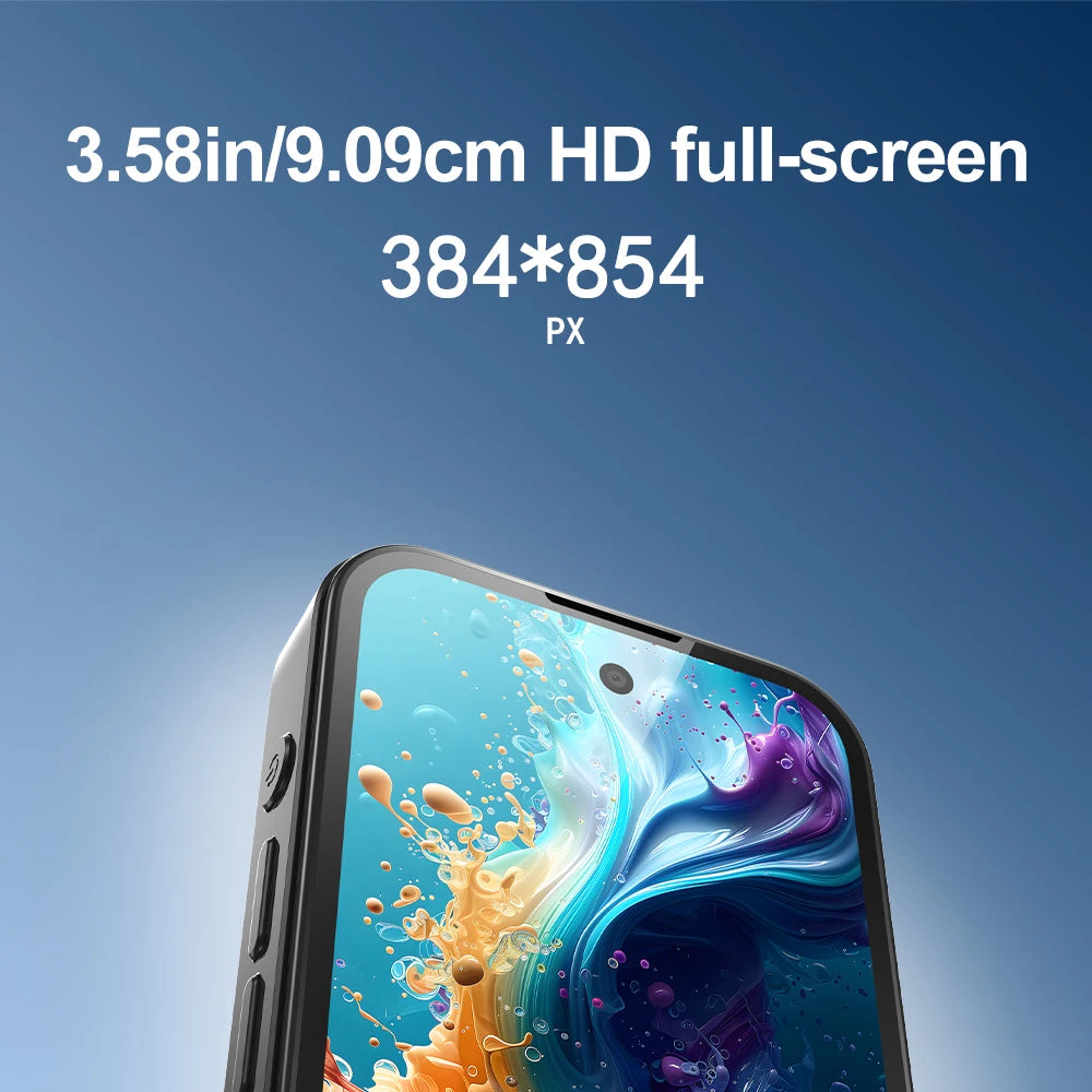 SOYES Q333 4GB RAM 64GB ROM Android 12.0 Smartphone MTK6762 2000mAh Face ID 4G LTE Type-C OTG 3.58‘’ Screen 8MP/5MP Small Phone