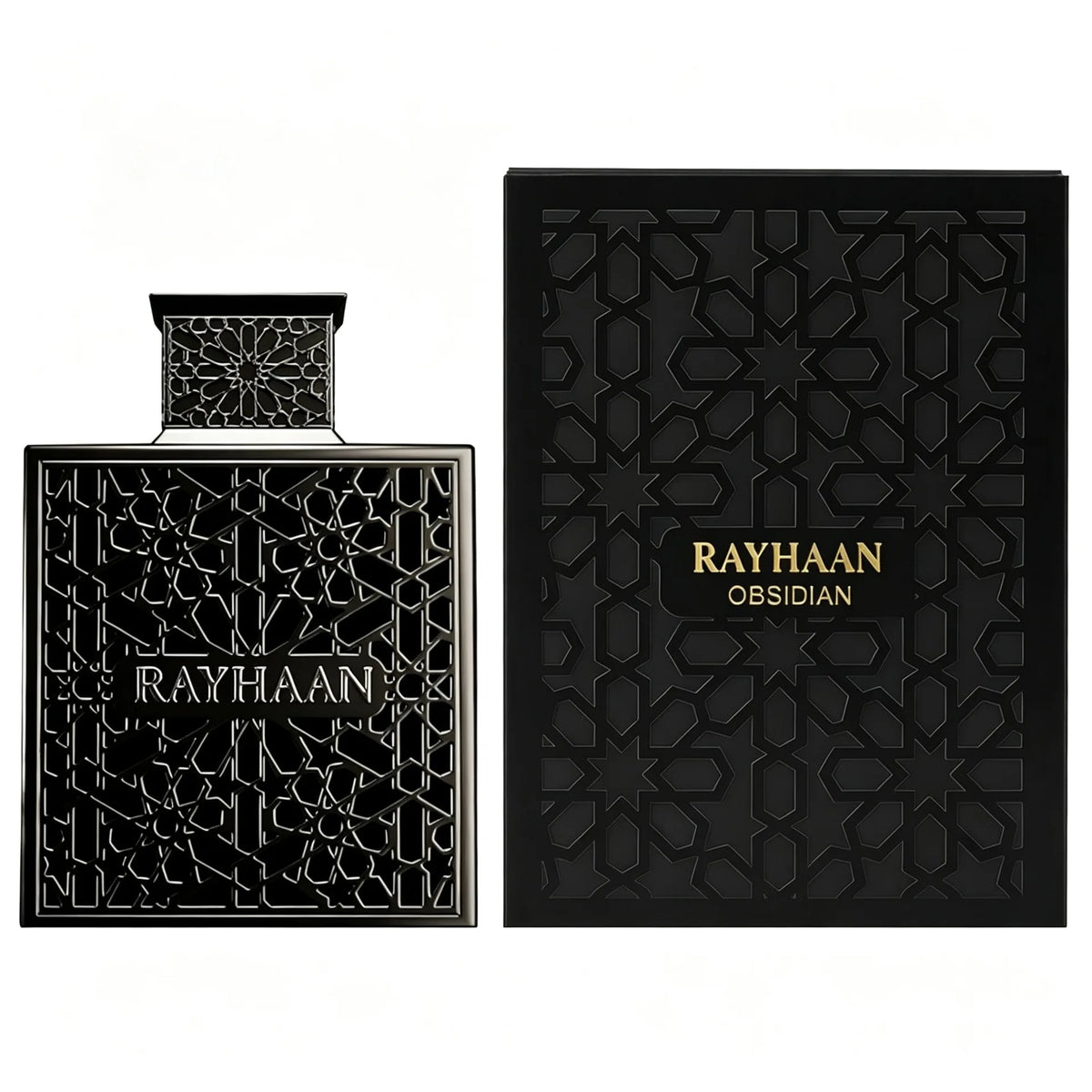 RAYHAAN 100ML Unisex Arabic Perfume Spray Long Lasting Warm Oriental Woody Vanilla Musk Rich Luxury Elegant Smooth Fragrance