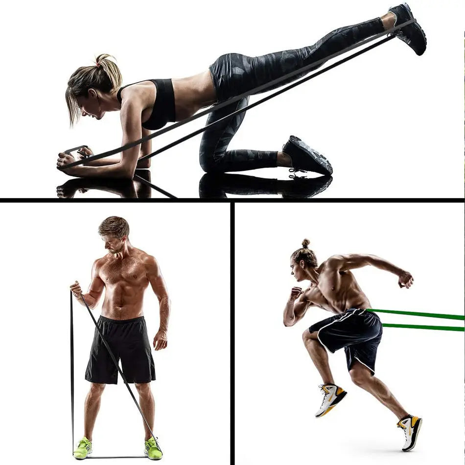 Stretch Resistance Band Exercise Expander Elastic Fitness Band Pull Up Assist Bands for Training Pilates Home Gym Workout Gift