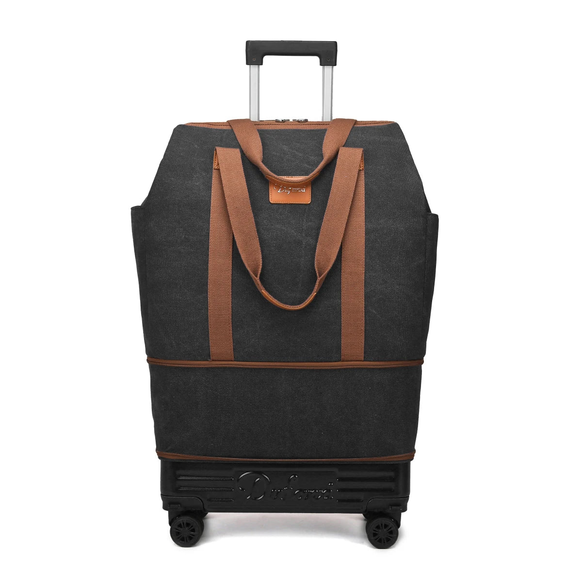 Pulley Luggage Bag, Universal Wheel Travel Bag, Foldableable Suitcase, Lightweight Trolley Bag, Large Capacity Hand-Pulled Backpack, Travel Cosmetics Bag