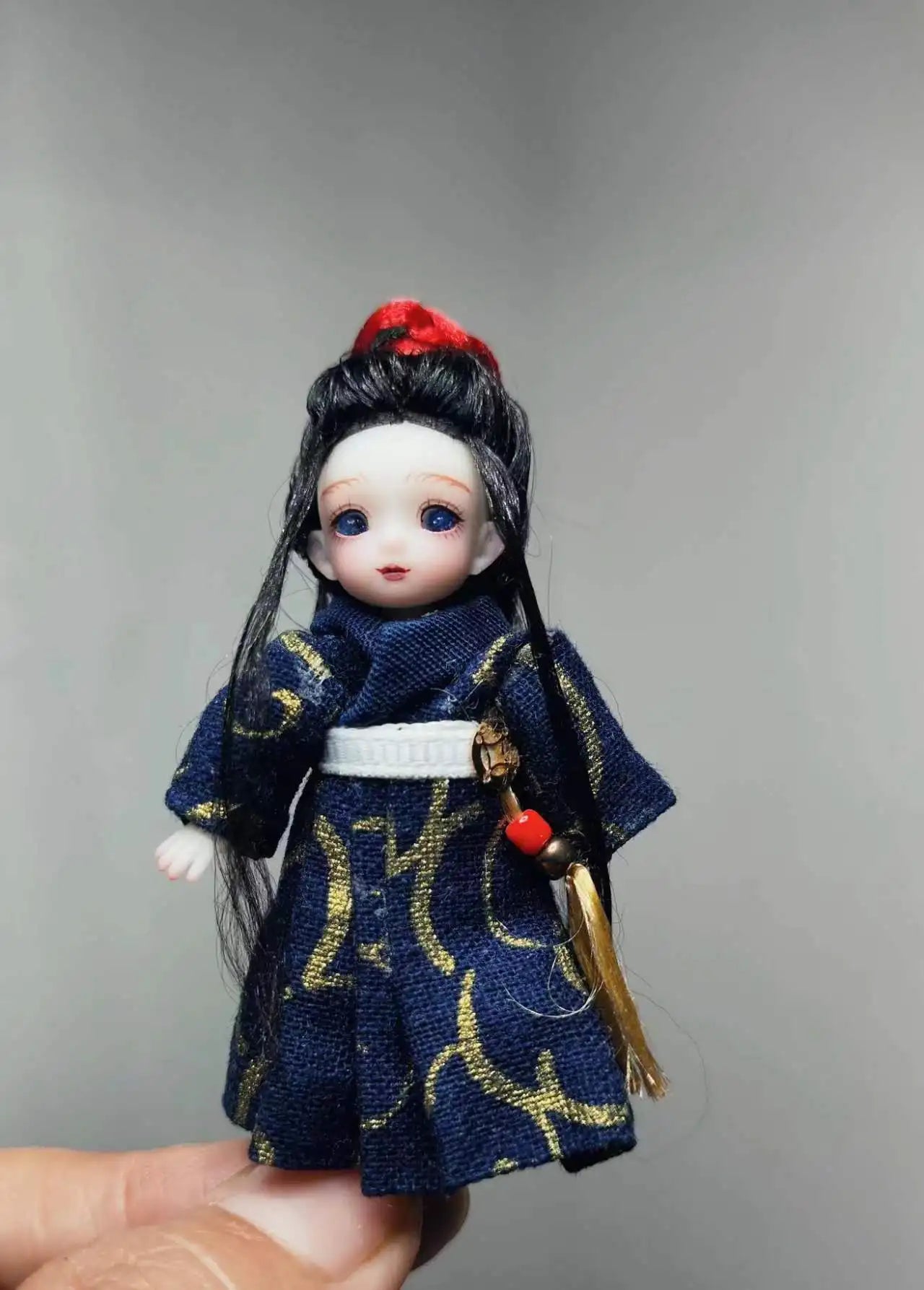 BJDmuñecas구체관절인형muñecas para niñas bebe reborn Mini doll 6cm elf Kawaii opera doll adult toy makeup doll free shipping.