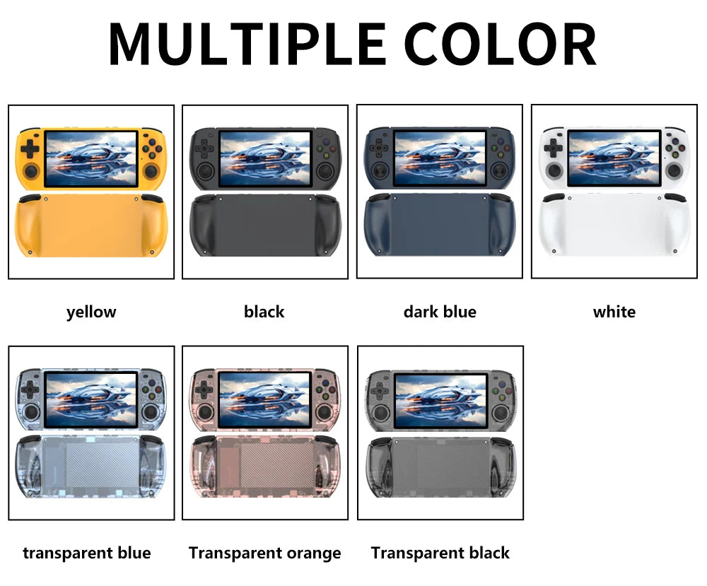 POWKIDDY RGB10 MAX3 Retro Handheld Game Console RK3566 5 Inch 1280*720 Ips Screen Open-Source Retro Gaming Children's Gifts